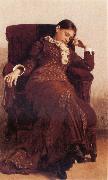 llya Yefimovich Repin Portrait of Vera Alekseevna Repina oil painting artist